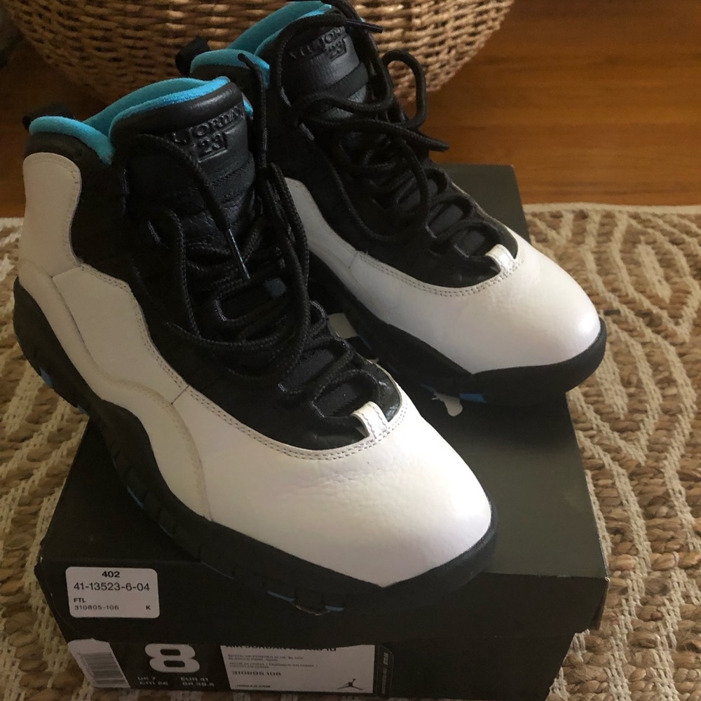 “Powder Blue” Men’s Air Jordan Retro 10 sz 8